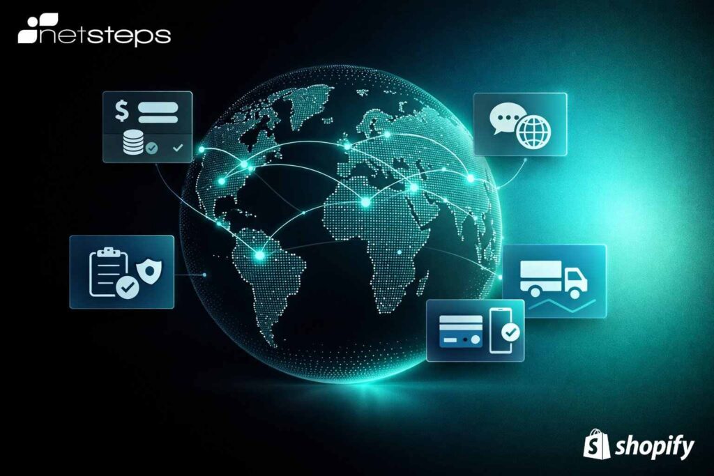 Netsteps shopify markets 